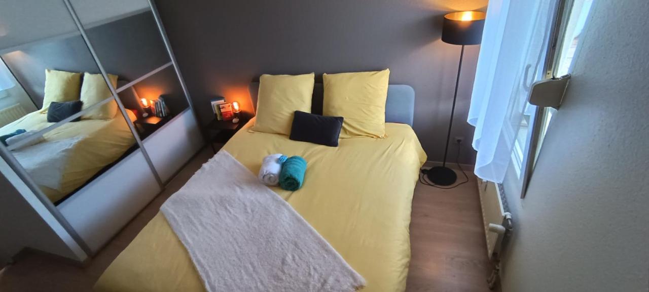 Stylish 1-Bedroom Flat With Beautiful Terrace , For A Cosy Retreat Страсбург Экстерьер фото